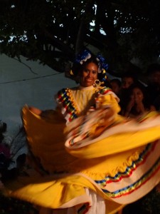 traditional dance of Oaxaca near Casamar