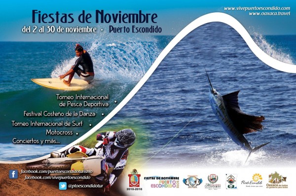 november festivities flyer puerto escondido casamar